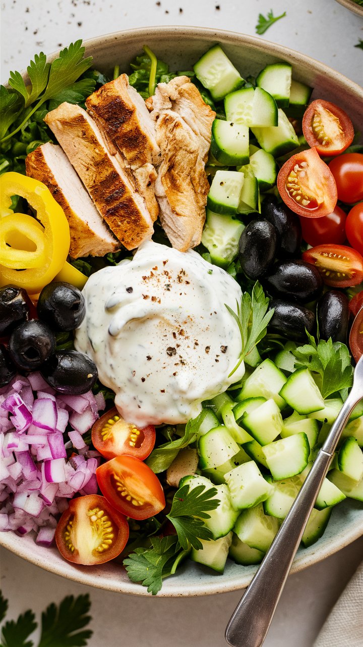 Shredded Chicken Plate with Roasted Veggies & Salad: The Ultimate High-Protein Meal 2025