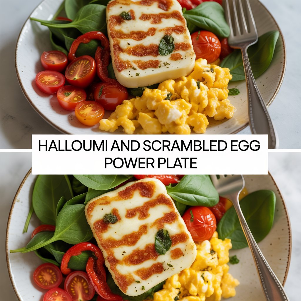 Halloumi and Scrambled Egg Power Plate: The Ultimate High-Protein Breakfast 2025