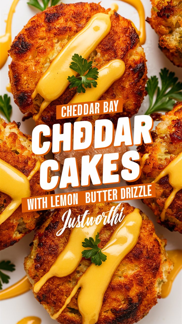 Cheddar Bay Crab Cakes with Lemon Butter Drizzle 2025