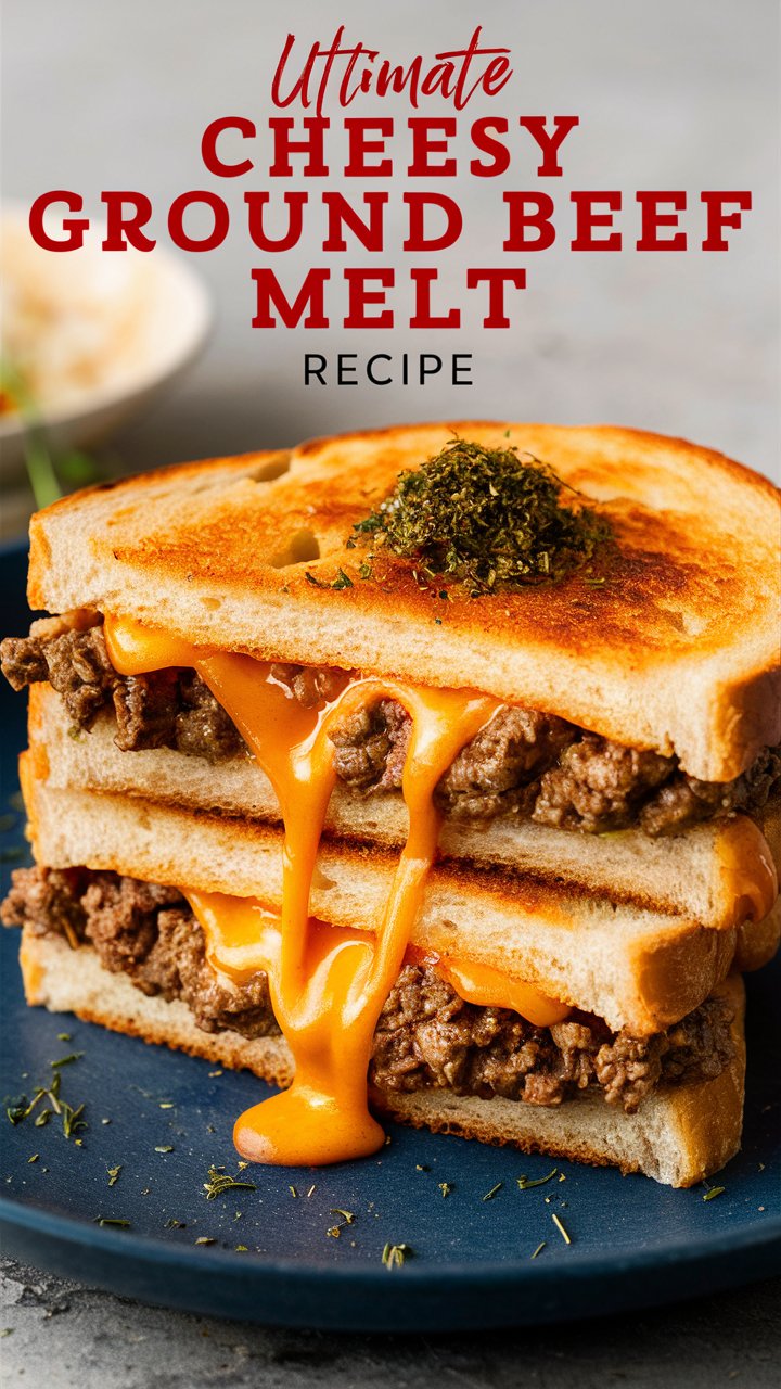 🧀 Ultimate Cheesy Ground Beef Melt 2025