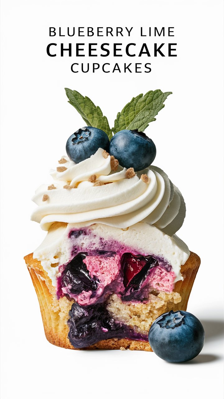 Irresistible Blueberry Lime Cheesecake Cupcakes 2025