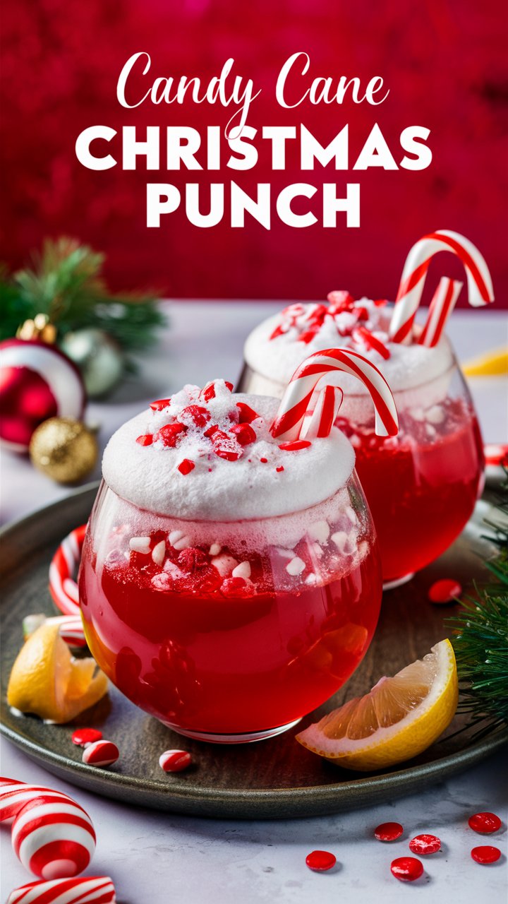 🎄 Candy Cane Christmas Punch – A Festive Holiday Drink 2025