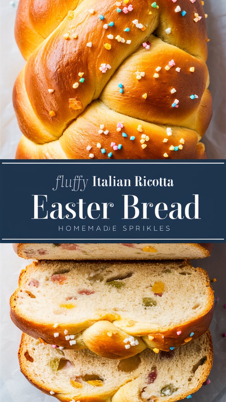 Italian Ricotta Easter Bread 2025