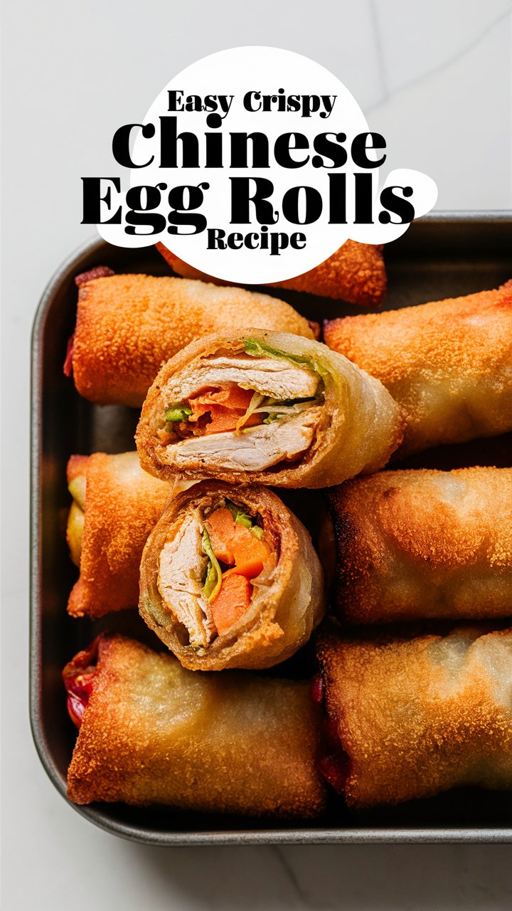 Crispy and Delicious Easy Chinese Egg Rolls (Authentic & Foolproof Recipe) 2025