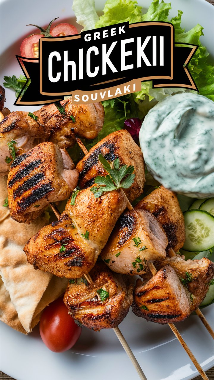 Greek Chicken Souvlaki Recipe
