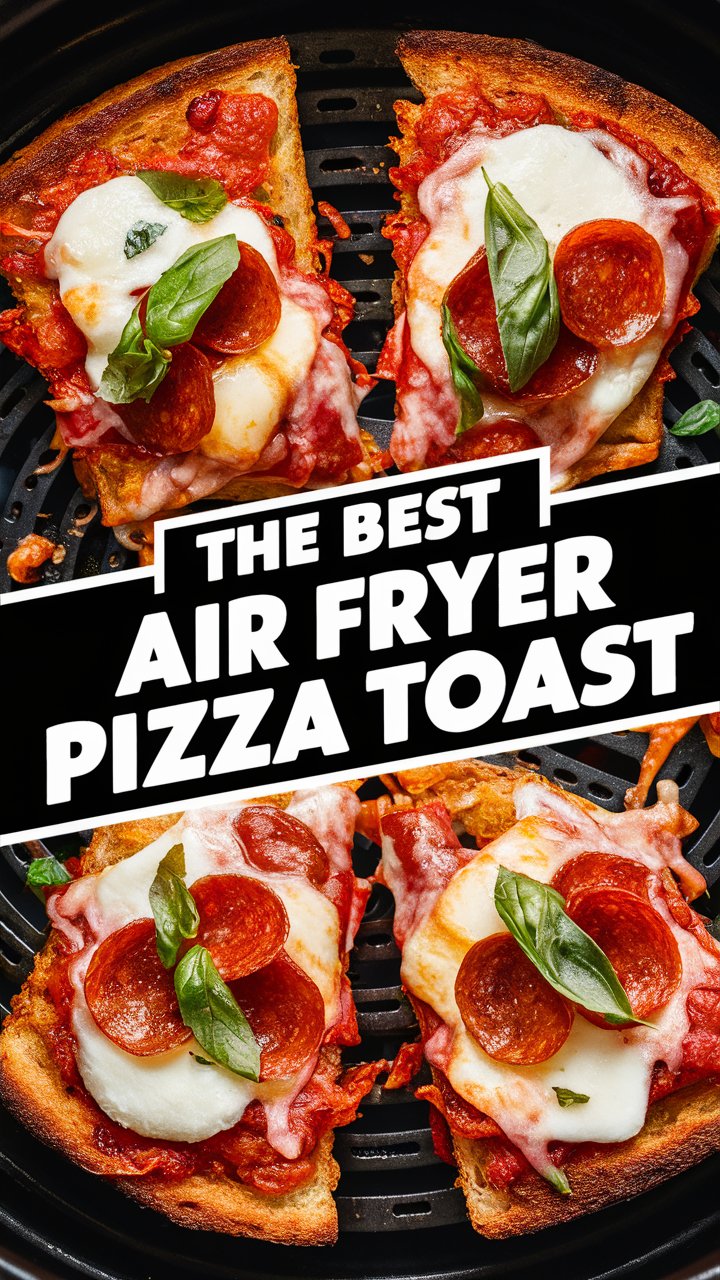Air Fryer Pizza Toast Recipe (Crispy, Cheesy & Ready in 10 Minutes!) 2025