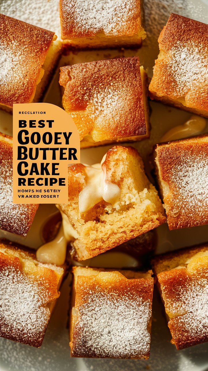 Ooey Gooey Butter Cake Recipe: The Ultimate Guide 2025