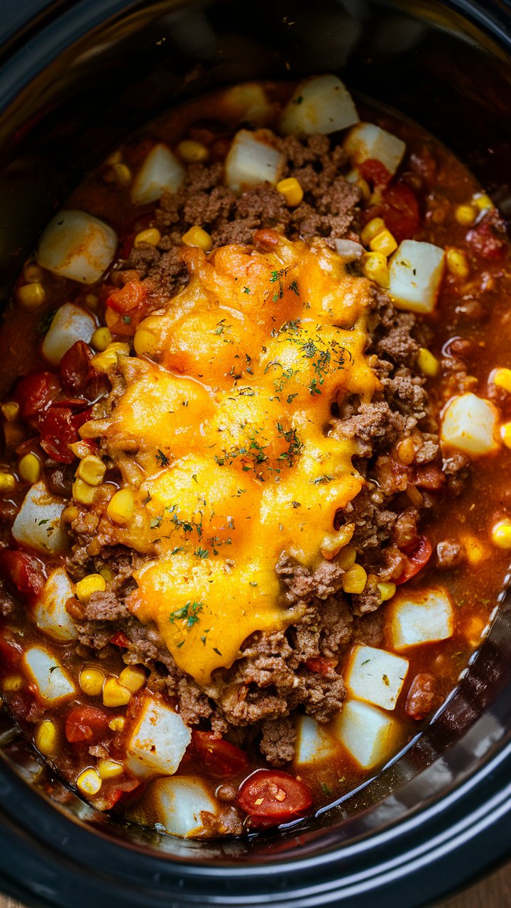 Slow Cooker Cowboy Casserole 2025