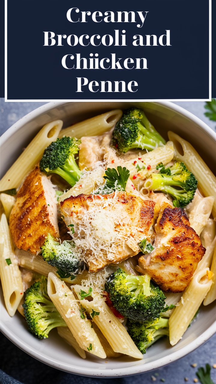 Creamy Broccoli and Chicken Penne 2025