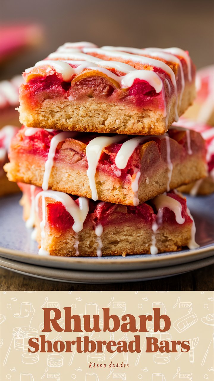 Rhubarb Shortbread Bars Recipe – A Sweet-Tart Spring Classic 2025