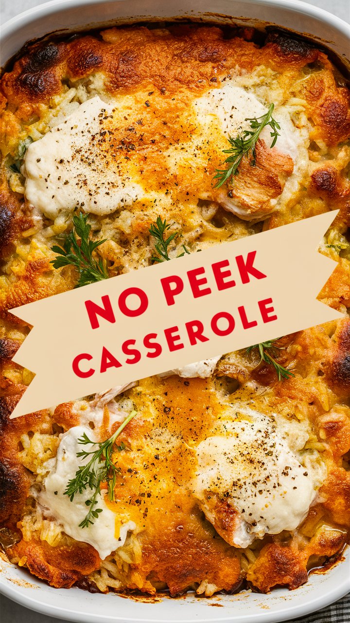 No-Peek Chicken Casserole: The Ultimate Foolproof Family Favorite 2025