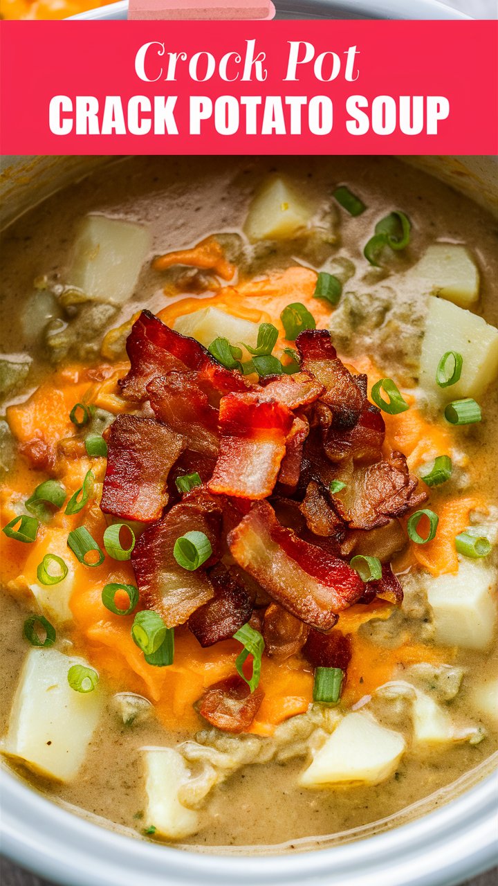 Irresistible Crock Pot Crack Potato Soup Recipe 2025
