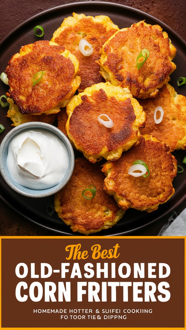 🥞 Delicious Old-Fashioned Corn Fritters Recipe