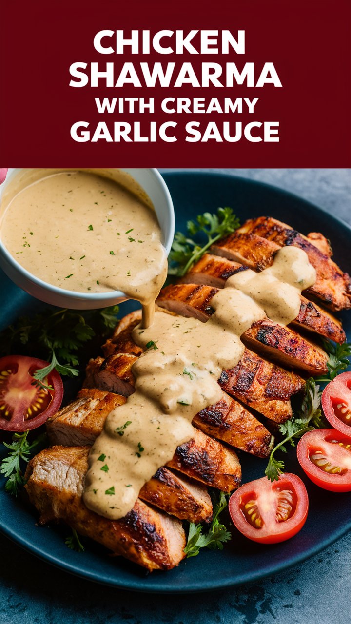 Chicken Shawarma with Creamy Garlic Sauce – Authentic Flavor & Chef’s Secrets