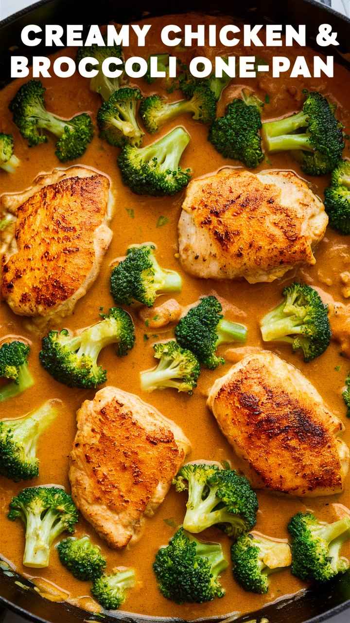 Creamy Chicken and Broccoli Recipe (Restaurant-Style Perfection at Home)