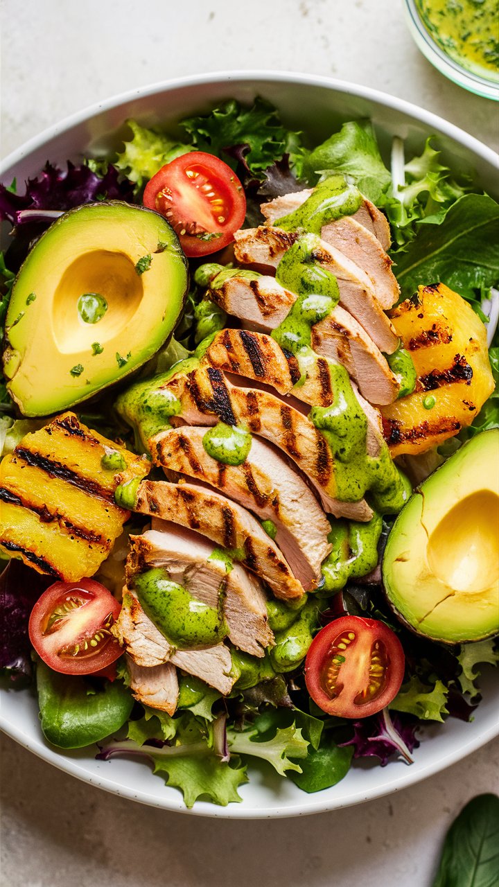 Grilled Chicken & Avocado Salad Bowl 2025