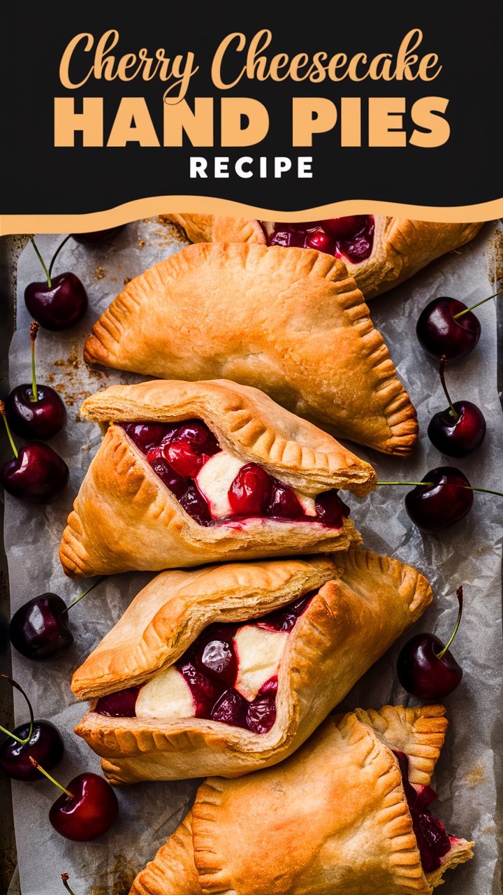 🍒 Cherry Cheesecake Hand Pies 2025