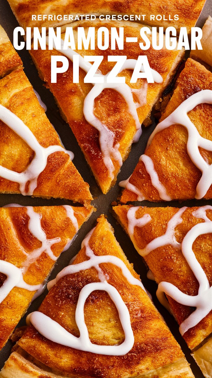 Cinnamon Sugar Pizza – The Ultimate Homemade Dessert Pizza (Bakery-Style)