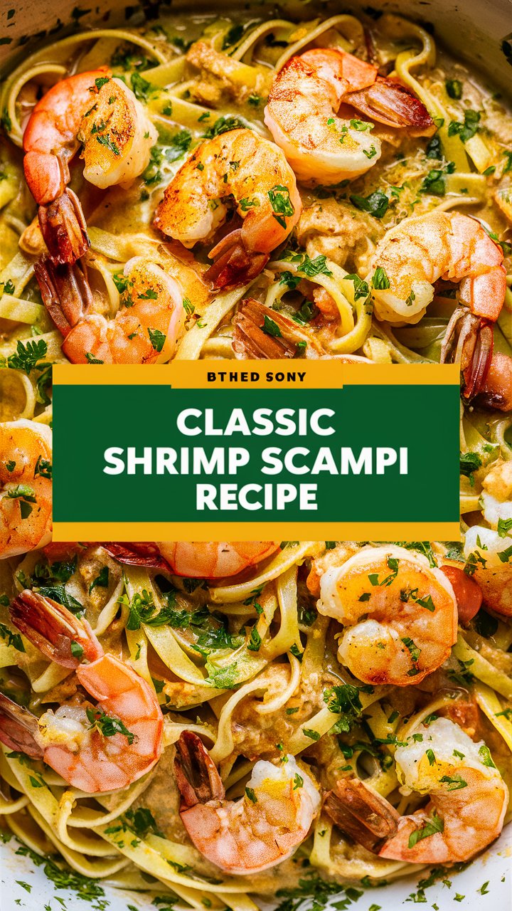 Classic Shrimp Scampi: A Restaurant-Quality Recipe Made Simple 2025