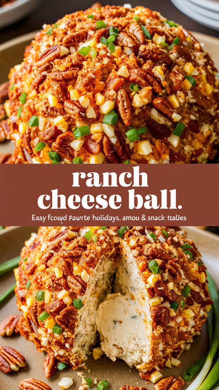 Irresistible Cheddar Ranch Cheese Ball Recipe 2025