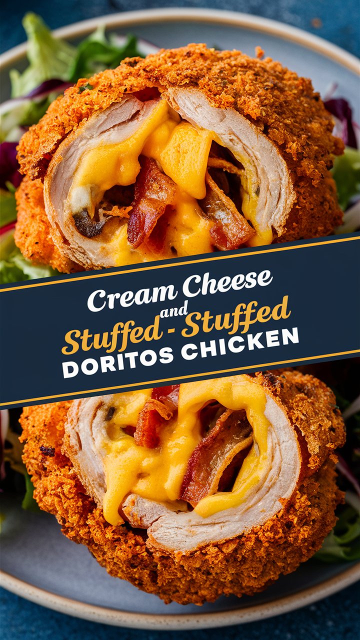 Cream Cheese and Stuffed Doritos Chicken Recipe (2025)